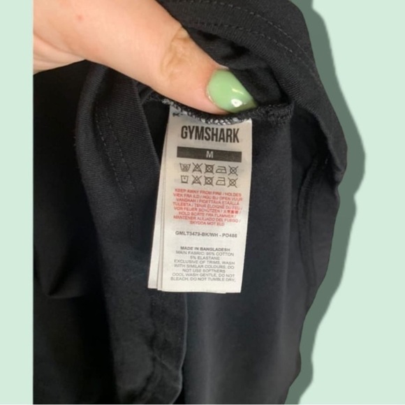 Gymshark Long Sleeve Performance Tee, Size M - Picture 4 of 5